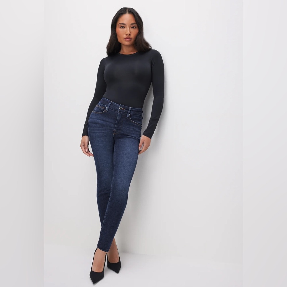 Good American Dark Blue Skinny Jeans